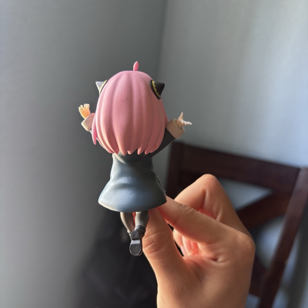 Spy x Family Anya Forger Figure Duffle Coat Uniform Anime PVC Collectible - Picture 3 of 5